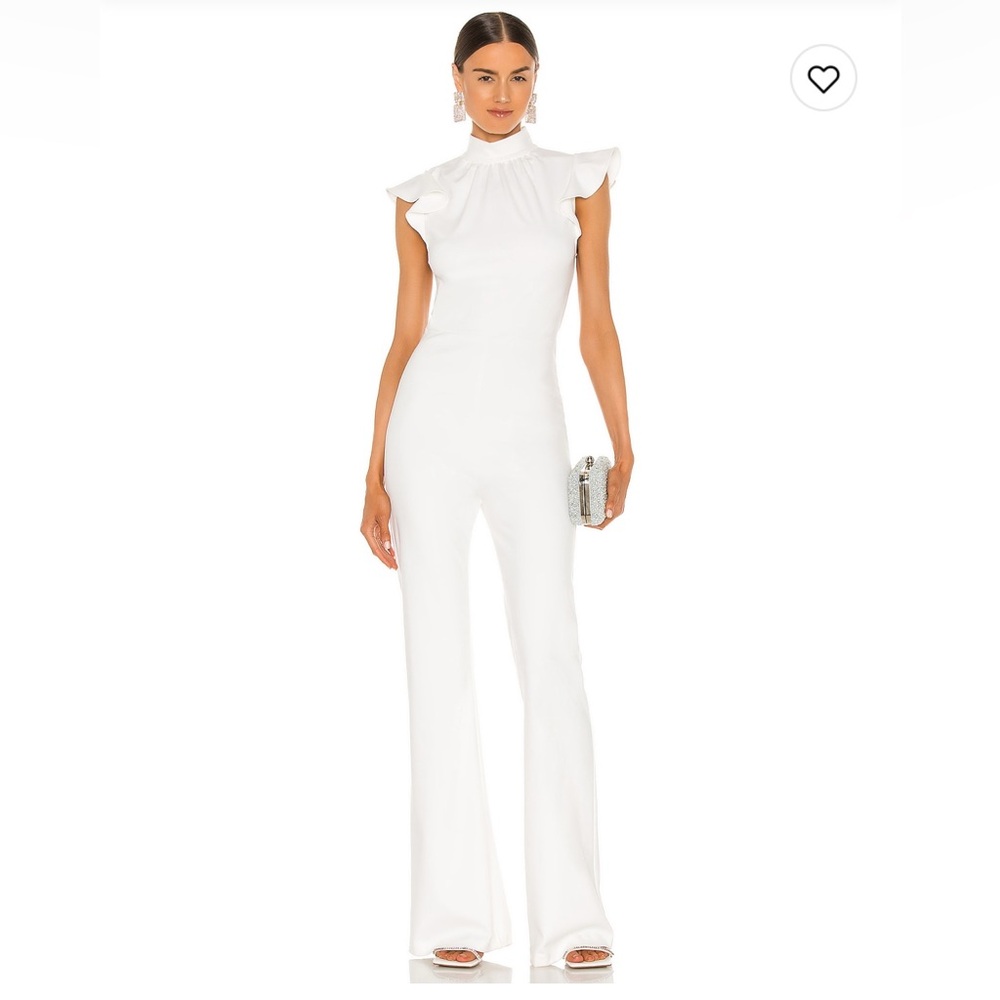 Amanda Uprichard White Jumpsuit